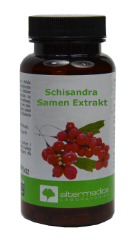 Schisandra Seed Extract, 60 capsules strengthen the adaptation to difficult and stressful conditions, for the nervous system, in case of stress, against fatigue, depression, fatigue
